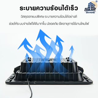 JD-8300 Solar lights โคมไฟโซล่าเซลล์ 300w โคมไฟสนามโซล่าเซลล์ โคมไฟสปอร์ตไลท์ ไฟLED พลังงานแสงอาทิตย์ รับประกัน3ปี
