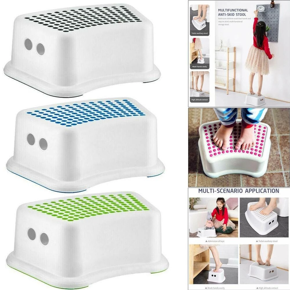 (พร้อมจัดส่งจากไทย) สตูลเด็ก IKEA เก้าอี้พลาสติก บันไดกันลื่นแบบพกพา ที่นั่งเด็ก ที่นั่งเตี้ย นั่งซักผ้า เก้าอี้เตี้ย