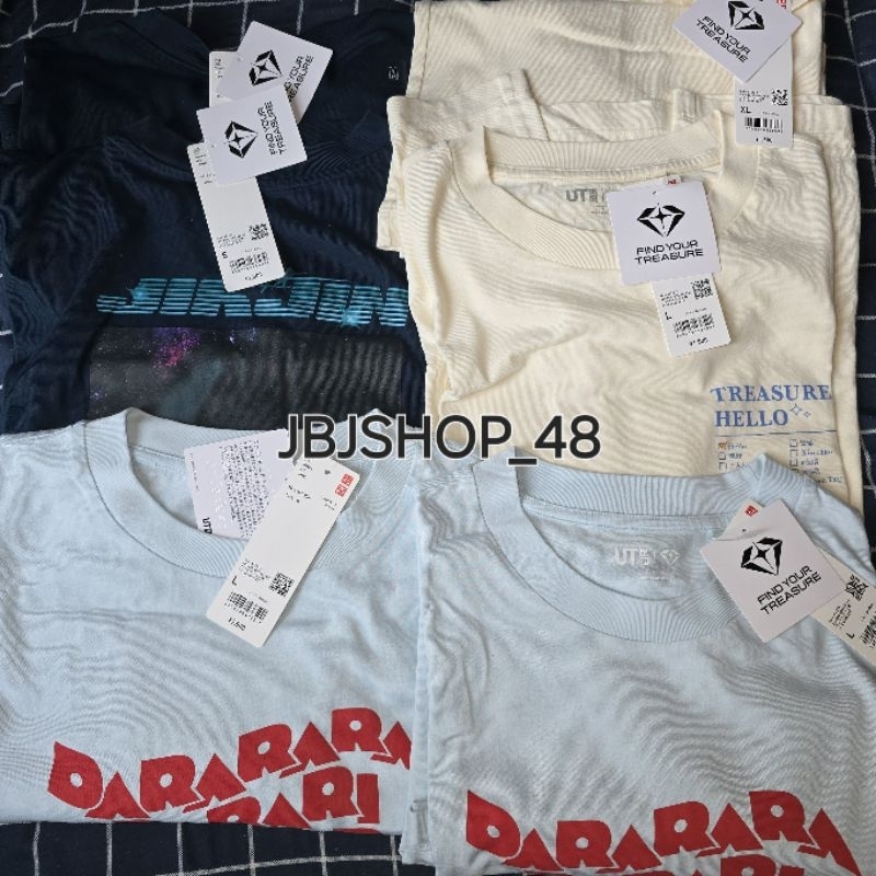 (พร้อมส่ง) เสื้อยืด TREASURE X UNIQLO Darari Jikjin