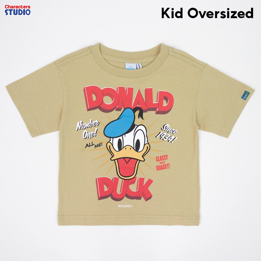 Disney Family Donald Duck 90th // Oversized T-Shirt // - เสื้อยืดครอบครัวดิสนีย์โอเวอร์ไซส์ ลายโดนัลด์ดั๊ก