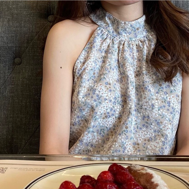 Shatamps - Luna Top เสื้อคอปีน เสื้อแขนกุด