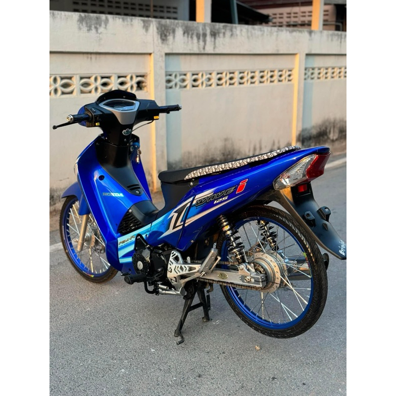 เบาะเวฟ125 บังลม ทรงเชงหนังแฟชั่น