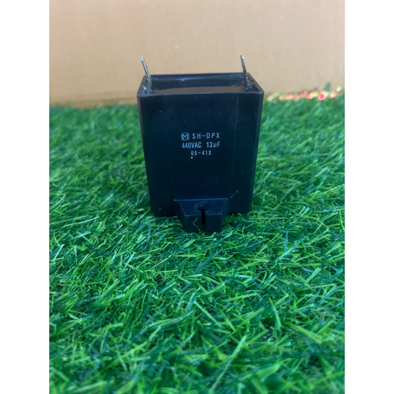 คาปาชิเตอร์ 13UF 440 VAC มือสองแท้