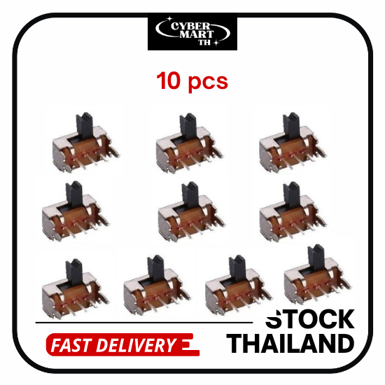 (10 Pcs) SK12D07 1P2T แกน 4 mm.