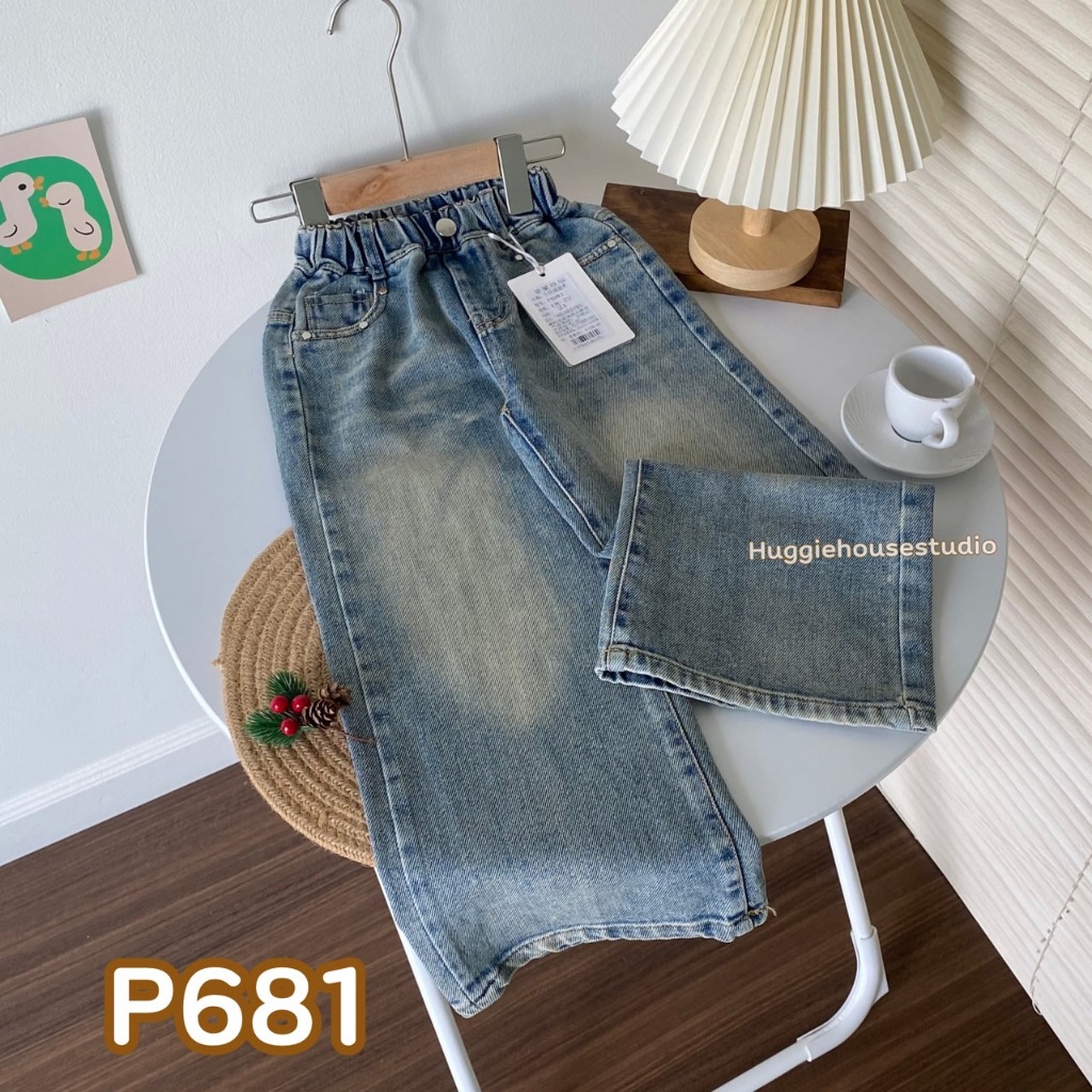 พร้อมส่ง กางเกงยีนส์ P681