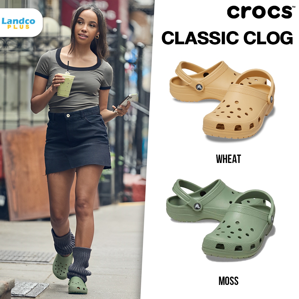 Crocs Collection รองเท้าแตะ CR UX CS Classic Clog 10001-209 / 10001-308 (2190)