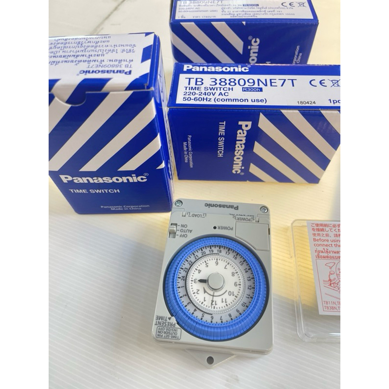 Panasonic® TB 38809NE7T CER TIME SWITCH R300h 220-240V AC 50-60Hz (common use)มีแบตสำรอง