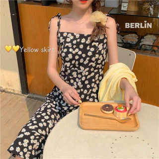 Berlin เดรสเดซี่ ยาว-สั้น ผ้านิ่มลื่น / No : D02-D03