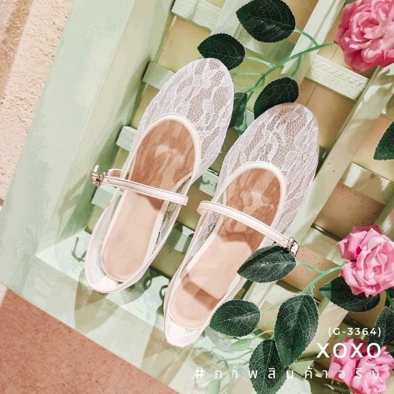 (พร้อมส่ง-ในไทย ทุกคู่) ลูกไม้ หวานละมุน ระบายอากาศดี.