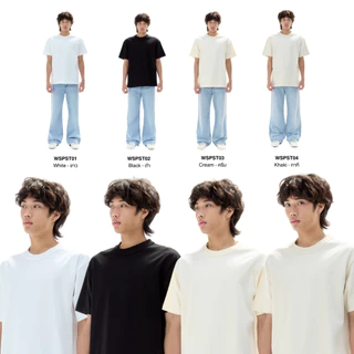 (หนามาก) " New " T-Shirt Cotton Super Heavy 310gsm ทรง Standard
