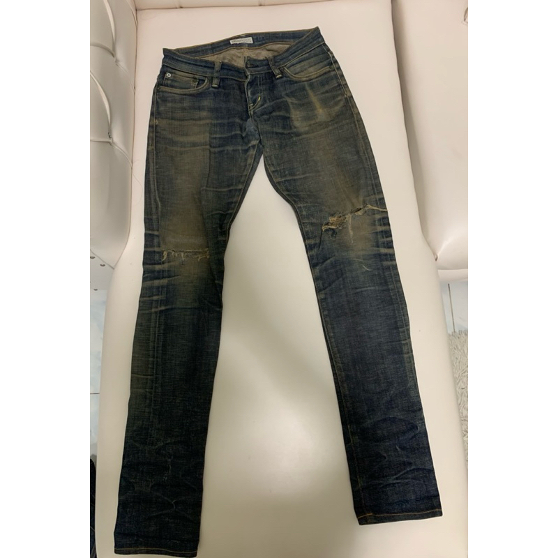 กางเกงยีนส์indigo skin เอว26-27