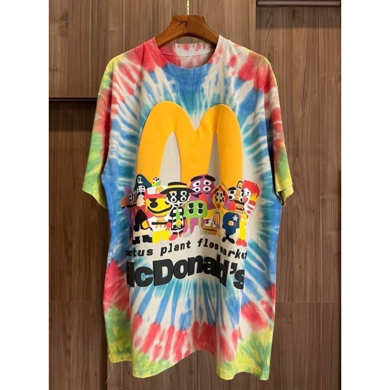 เสื้อยืดแขนสั้น CPFM for McDonald's Merch CactusT-Shirt