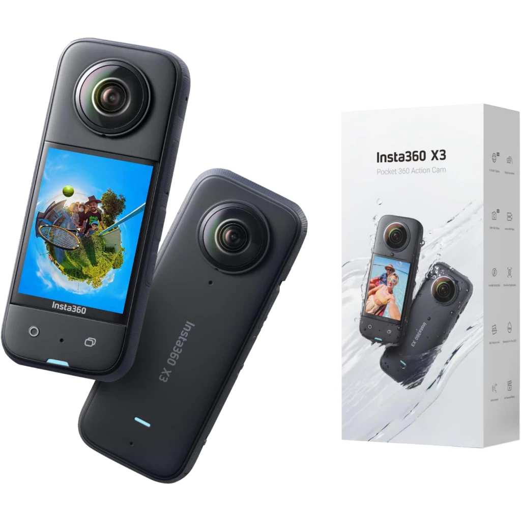 Insta360 X3 กล้องแอคชั่น Pocket 360 Action Cam มาพร้อมกล้องคู่แบบ 360 องศา ความละเอียด 5.7K thumbnail 10