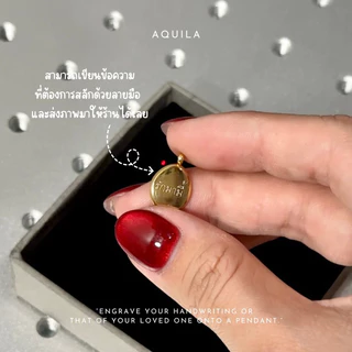 handwritten moments • จี้ลายมือ สามารถสลักลายมือตัวเองหรือคนพิเศษลงบนจี้ได้ สร้อยคอสลักชื่อ