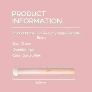 Oni Mushroom Makeup Sponge Concealer Brush Powder Brushes Concealer แปรงคอนซิลเลอร์ หัวฟองน้ำเกลี่ย สำหรับแต่งหน้า