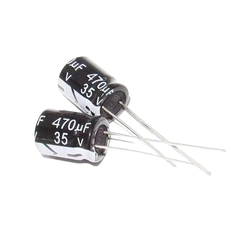 แพ็ค5ชิ้น Nichicon HW  470uf 35v capcitor ตัวเก็บประจุ คาปาซิเตอร์