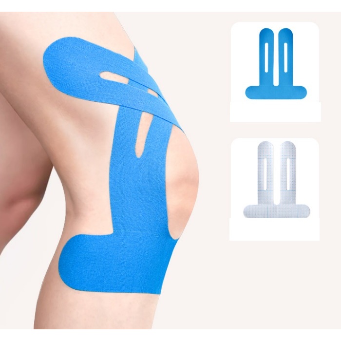 (T1) Kinesiology Tape เทปพยุงกล้ามเนื้อ หัวเข่า 10ชิ้น