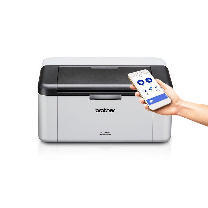 Brother HL-1210W Mono Laser Printer Wi-Fi 2Y เครื่องพิมพ์เลเซอร์ ขาว-ดำ ** หมึกแท้
