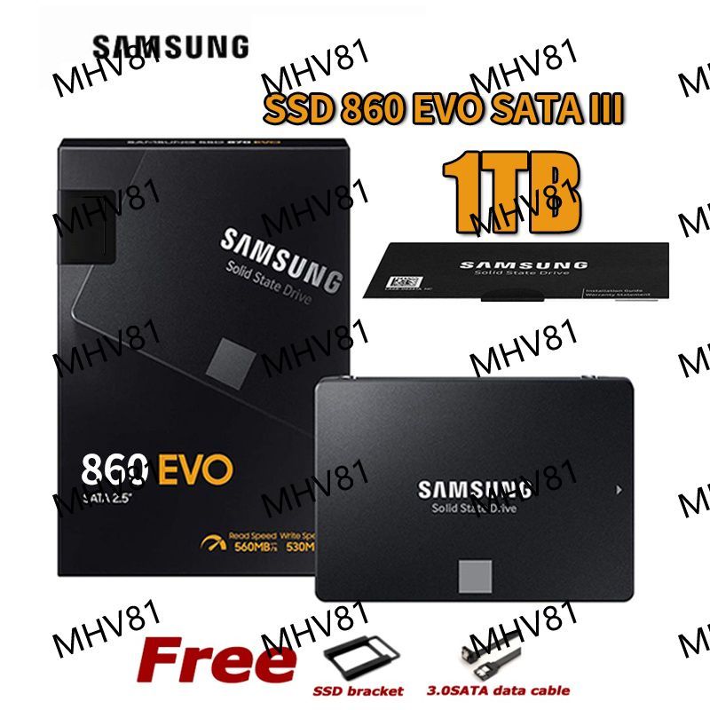 SAMSUNG SSD 860 EVO 250GB 500GB 1TB Internal Solid State Disk Hard Drive SATA3 2.5 1782