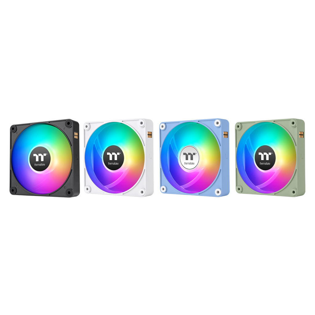 CASE FAN (พัดลมเคส) THERMALTAKE CT120 CT140 EX REVERSE ARGB SYNC (3-FAN PACK)