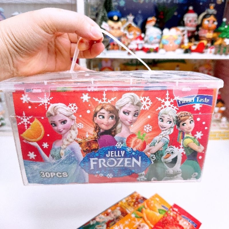 พุดดิ้งเจ้าหญิงดิสนีย์รสผลไม้ (1 กระปุก 30 ชิ้น)
