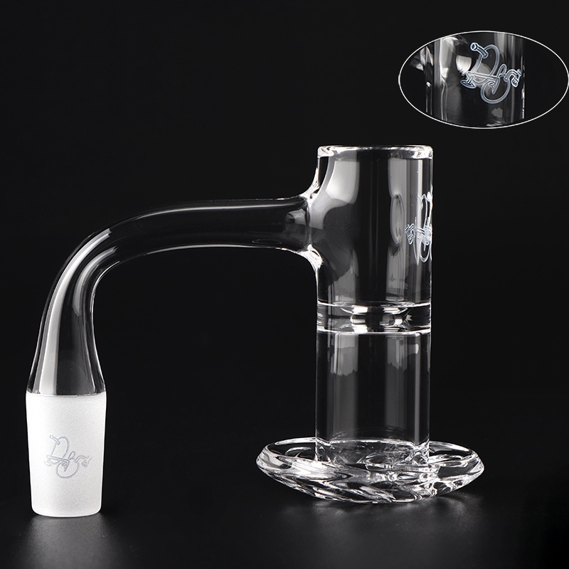 Quartz Banger - Full Weld Beveled Edge Quartz Blender Banger | 10mm & 14mm | 90° & 45° Angles