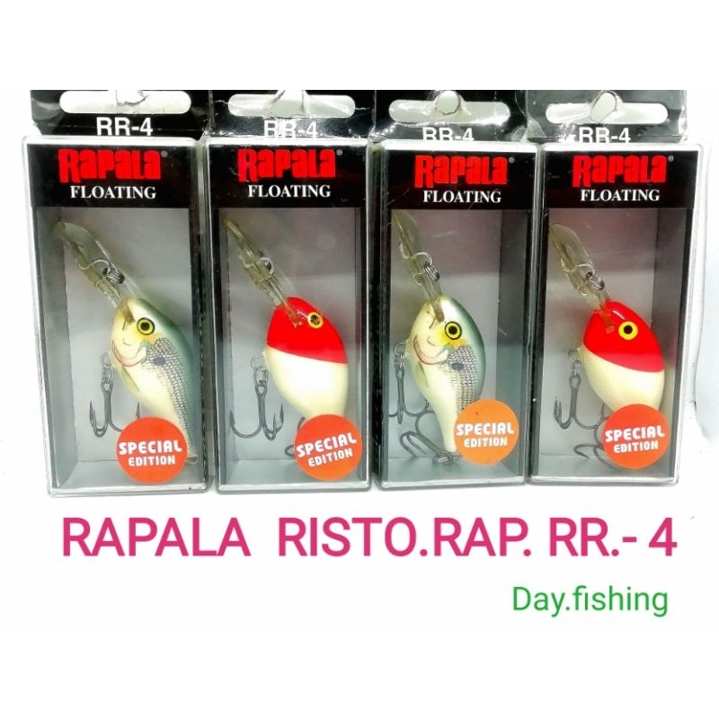 เหยื่อปลอม  RAPALA .RISTO.  RAP  .RR.4