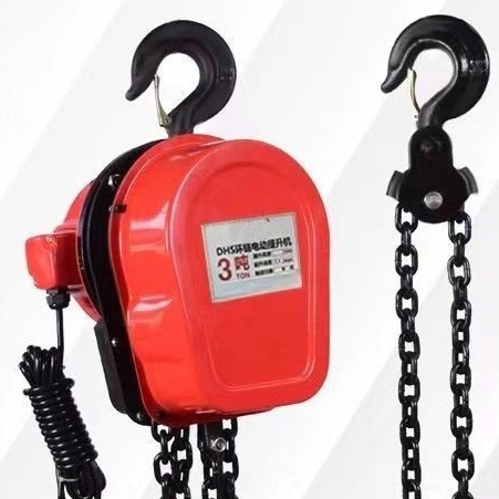 รอกโซ่ไฟฟ้า380v2ตัน1รอกโซ่ไฟฟ้าตัน220vเครนยกโซ่ยก JZZX