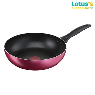 ทีฟาล์ว กระทะก้นแบนไลแอนคลีน 26 ซม. รุ่น B2240596 สีแดง TEFAL FP LIGHT+CLEAN 26 CM. #B2240595 RED