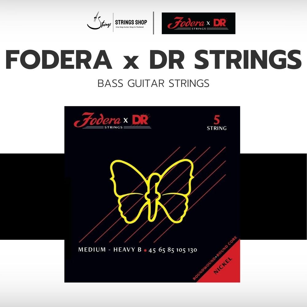 สายเบส DR.Strings Fodera x DR Strings