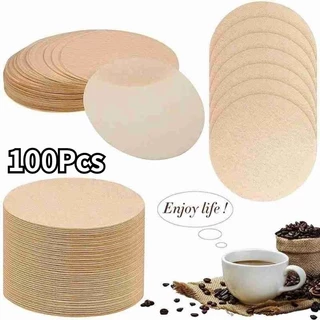 กระดาษกรองกาแฟ Moka Pot 100แผ่น/แพ็ค สำหรับหม้อต้มกาแฟ Moka Pot Paper Filter