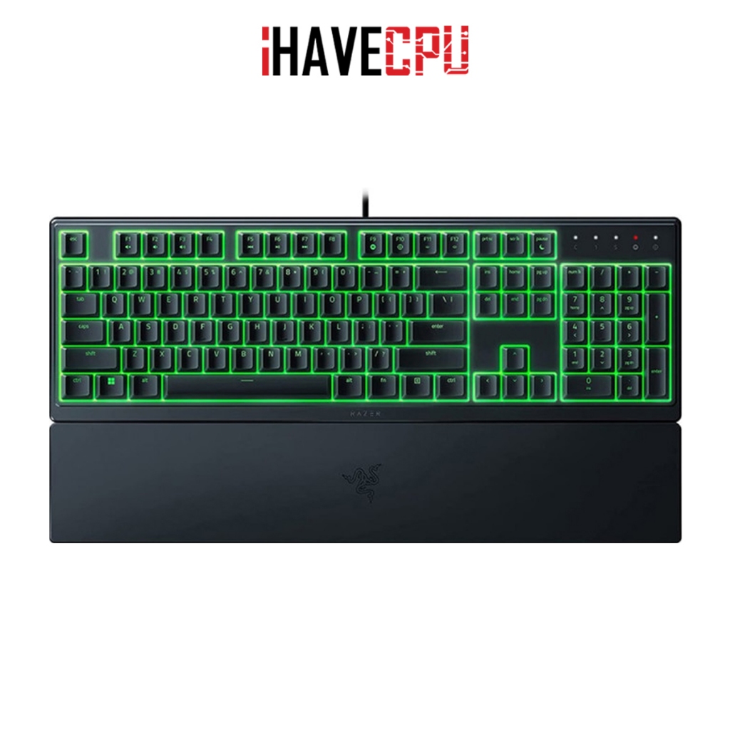 iHAVECPU KEYBOARD (คีย์บอร์ด) RAZER ORNATA V3 X (BLACK) (MEMBRANE) (EN/TH)