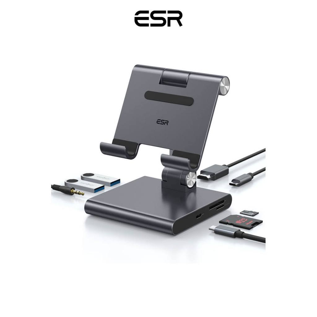 ESR 8-in-1 Portable Stand Hub แท่นวางไอแพด