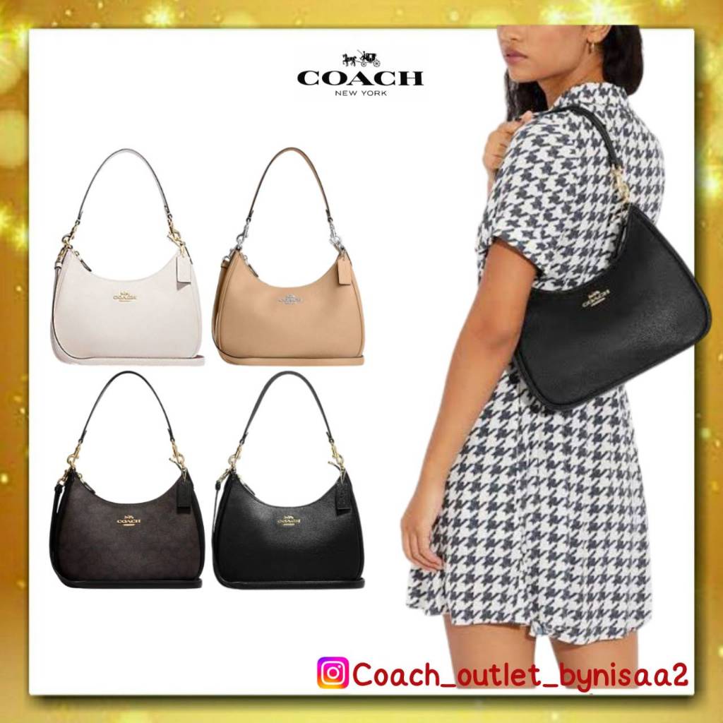 Coach  Teri Hobo In Signature Canvas