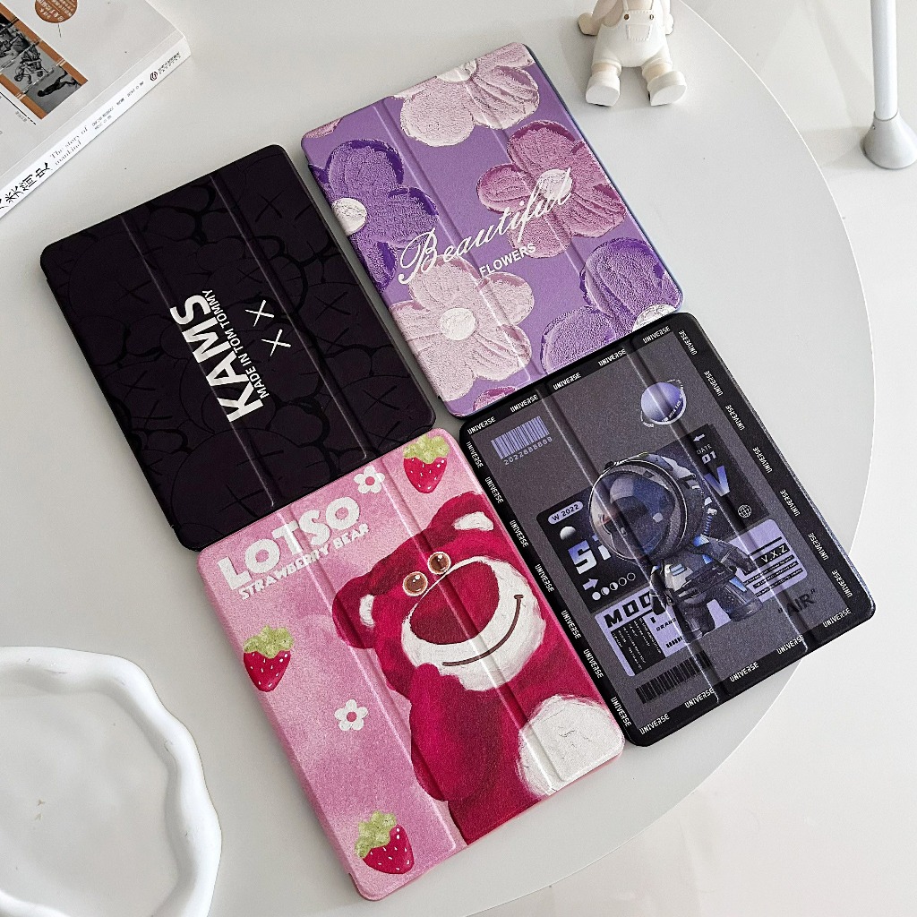 เคสซิลิโคนไอเเพด แบบใส่ปากกาได้ไอแพด10.9ไอแพด2/3/4 Air1 Air2 Pro9.7ไอแพด10.2 gen7 gen8ไอแพด10.5 Air3 Air4 Air5