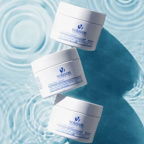 ( แท้ / พร้อมส่ง ) หมดอายุ2025/01 Volayon Hyaloten Cream 50 ml.