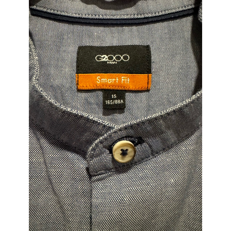 เสื้อคอจีน G2000 แท้ มือ2 สภาพงาม ไซร์165/88