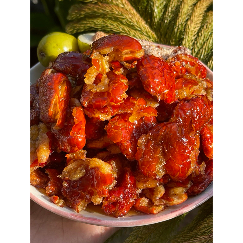 พุทราเชื่อม โบราณ สามรส หวานเปรี้ยวนิ่ม อร่อย