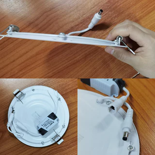 Panel Light TSM โคมไฟดาวน์ไลท์ โคมฝังฝ้า LED ฝังฝ้า โคมติดเพดาน 18W12W9W6W3W ดาวไลท์ แบบบาง กลม