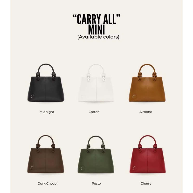 GARMENTI [ใช้โค้ดลด 30%] CARRY ALL MINI/MEDIUM แท้กดจากแบรนด์