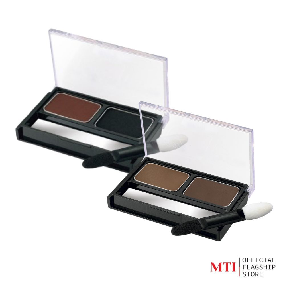MTI Signature Cake Liner (PKCZF) ที่เขียนคิ้วและขอบตา 2 in 1 เนื้อเนียน เกลี่ยง่าย สีคมชัด ขนาด 1.4 กรัม