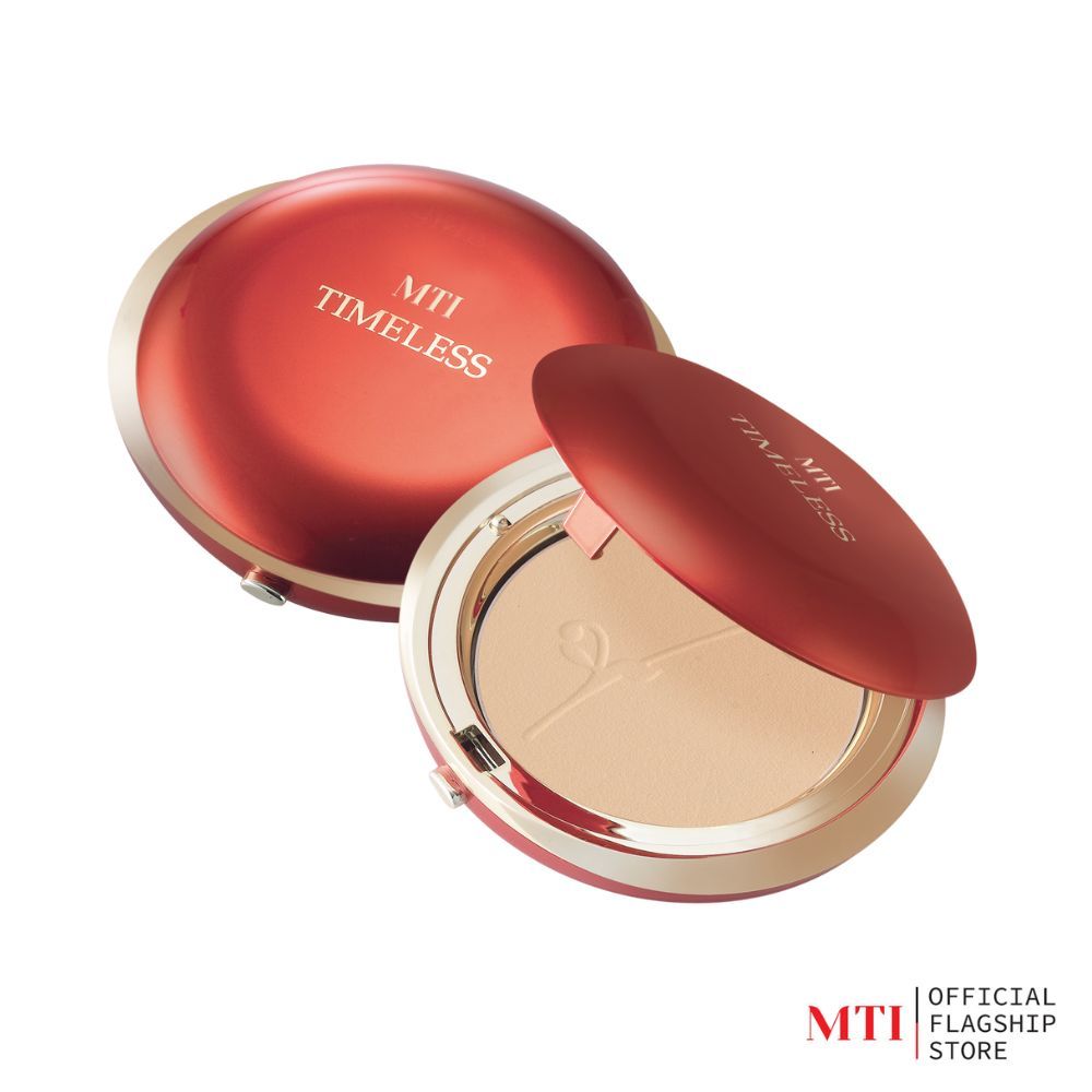 MTI Ultimate Timeless แป้งผสมรองพื้น เนื้อละเอียด ปกปิดดี ขนาด 11 กรัม (PKUTF)