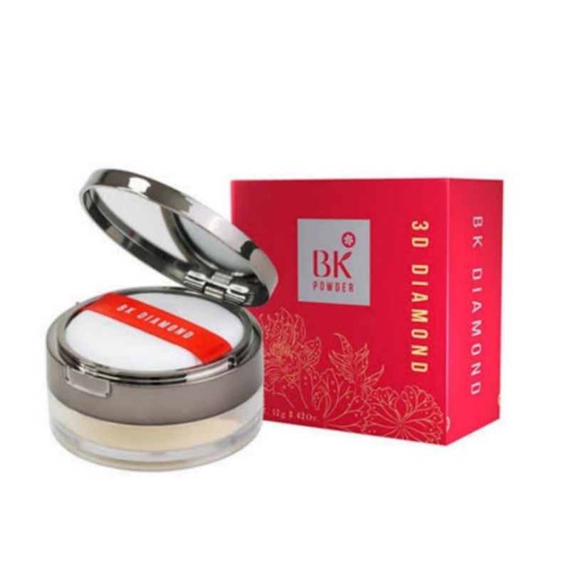 ใหม่แท้💯% Bk Acne Loose Powder 3D Dimond 12g.กล่องแดง