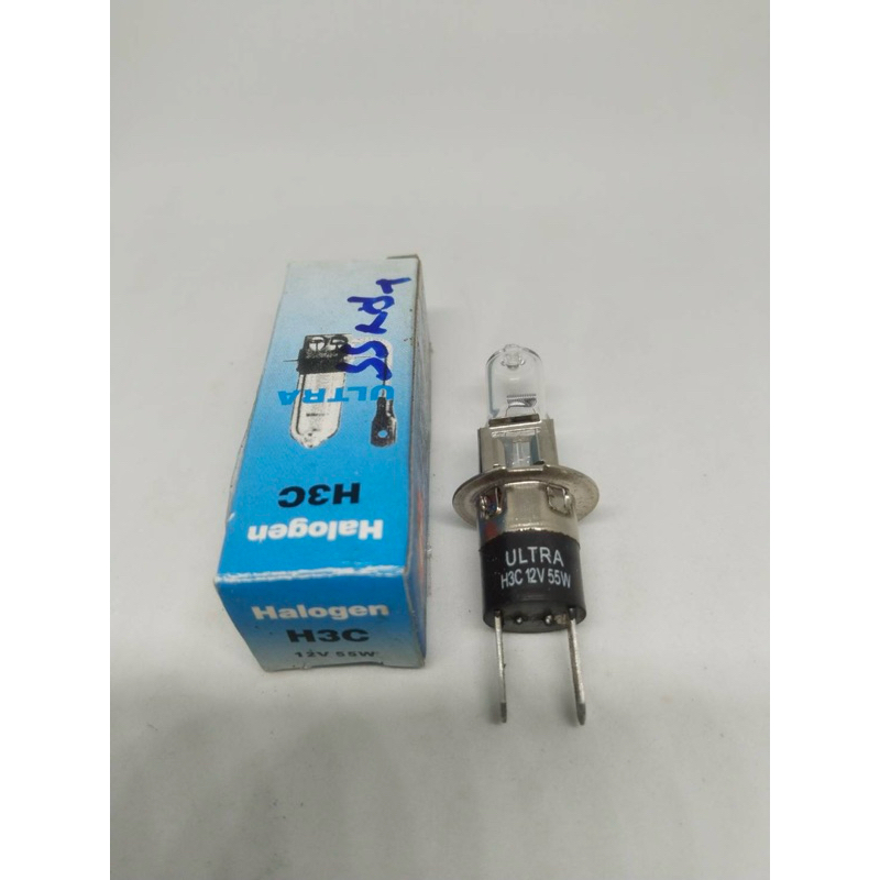 หลอดไฟ ฮาโลเจน H3C. HALOGEN. H3C. 12V55W. 1 ชิ้น ราคา  75 บาท