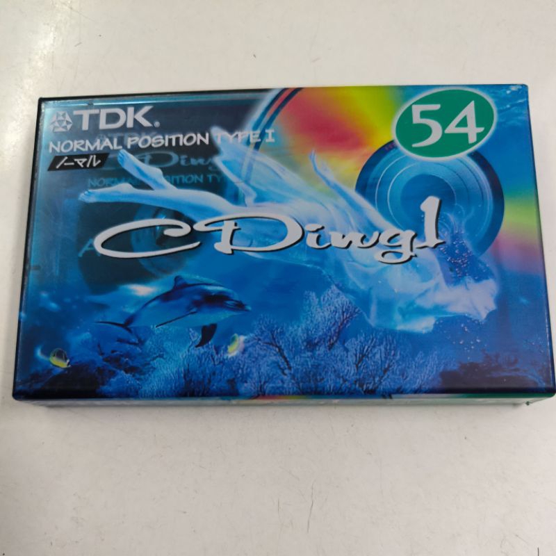 ม้วนเทปเปล่า TDK CDiwg1 54 ในซีล