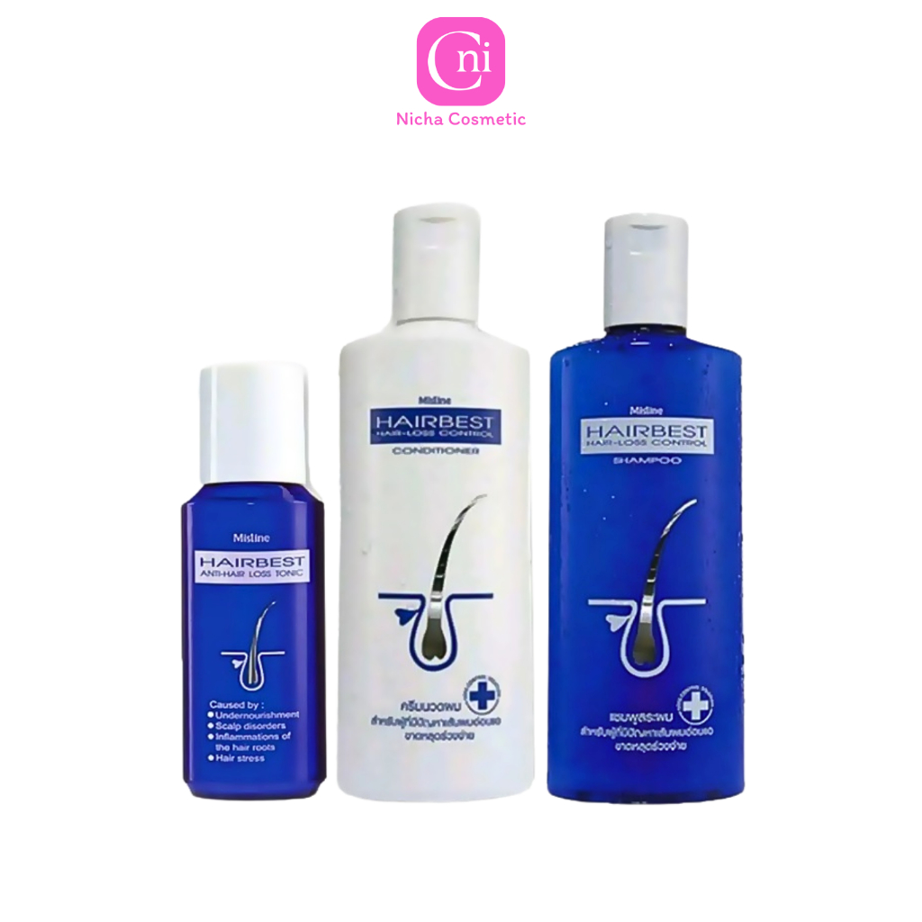 แชมพูผมร่วง มิสทิน แฮร์เบสท์ แฮร์-ลอส Mistine Hair Best Hair-Loss Control