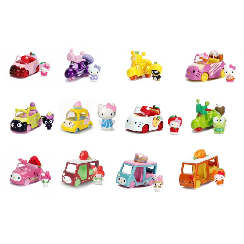 Hello Kitty & Friends รถเหล็กงานสะสมของ Jada