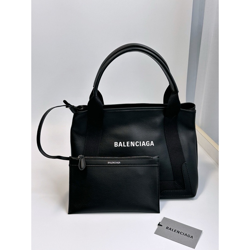 New Balenciaga cabas leather tote