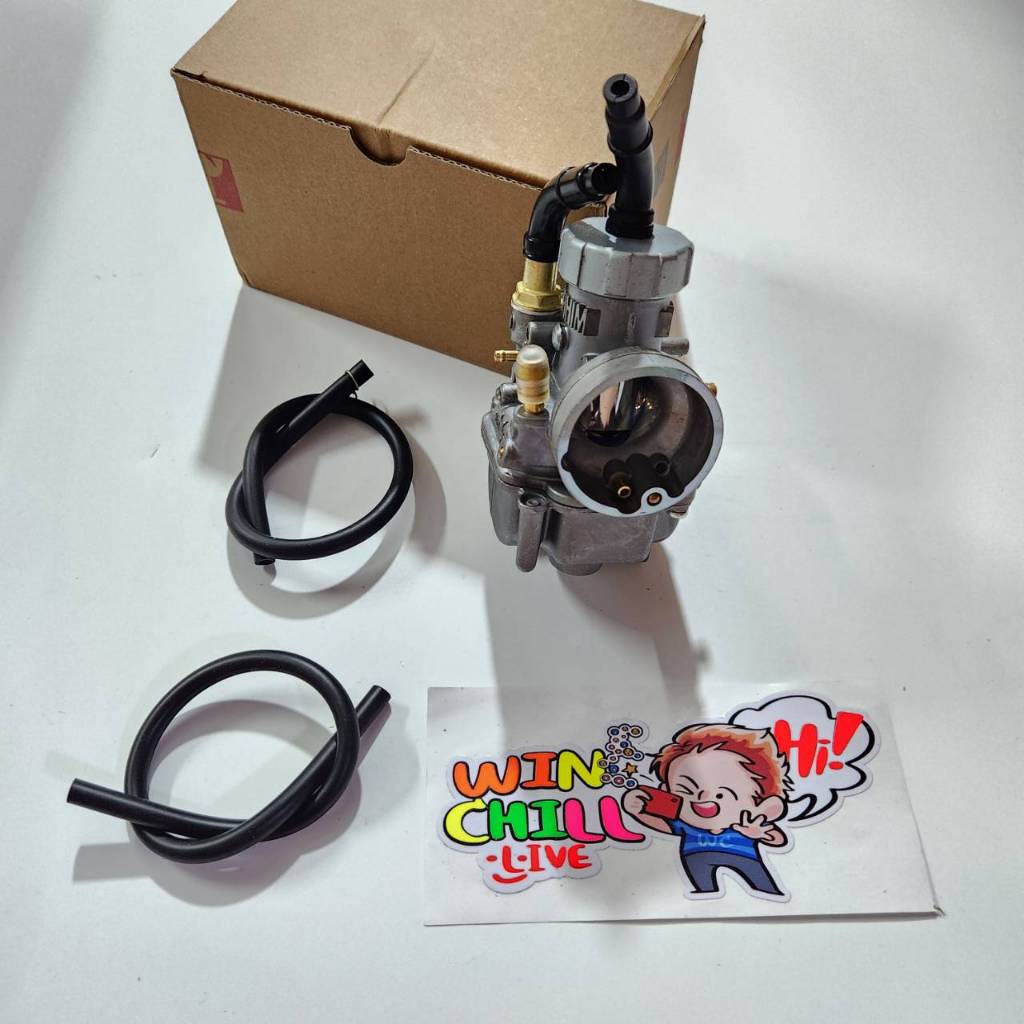 คาร์บู DASH 50A กลึงปาก 28 มิล LS / SONIC / MIO / WAVE125R / WAVE125S / NSR / DASH