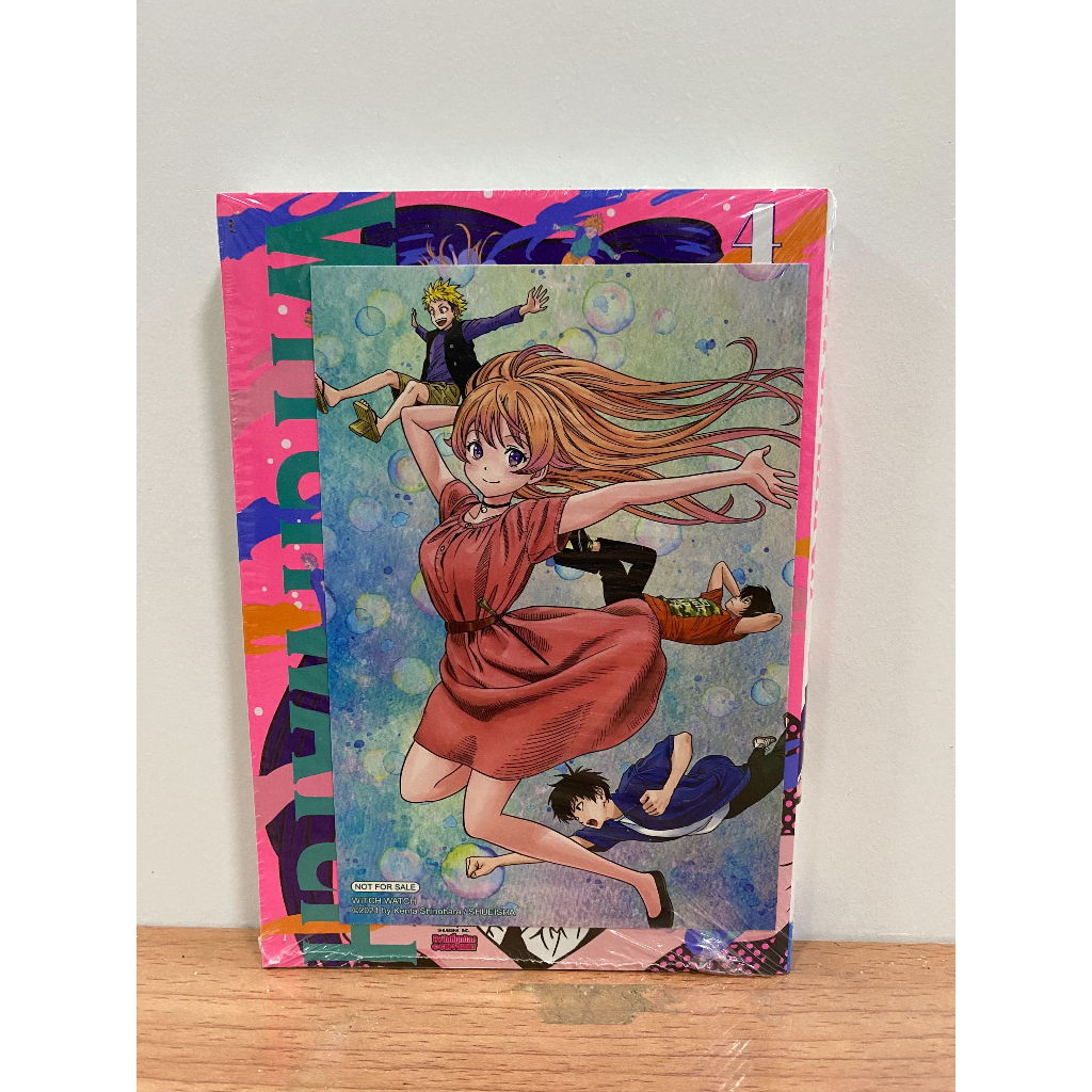 witch watch เล่ม4 + โปสการ์ด animate